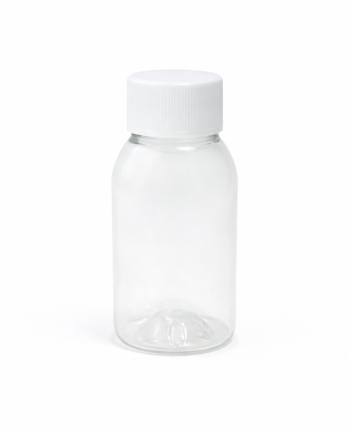 Plastikinis Hot Fill PET buteliukas 60 ml karštam užpylimui