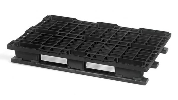 Suneriama perforuota plastikinė paletė 1200x800, 4.7 kg