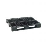 Perforated plastic pallet 1200x1000, 13.5 kg