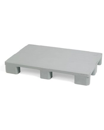 Hygienic solid plastic pallet 1200x800