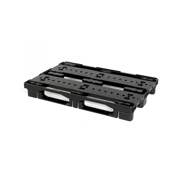 Suneriama perforuota plastikinė paletė 1200x800, 11.3 kg