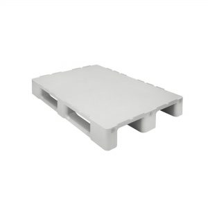 Hygienic solid plastic pallet 1200x800