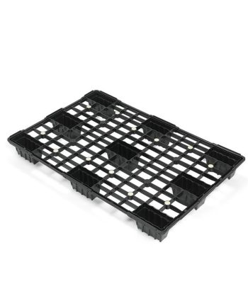 Suneriama perforuota plastikinė paletė 1200x800, 3.9 kg