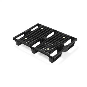 Nestable perforated plastic pallet 800x600
