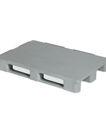 Hygienic solid plastic pallet 1200x800