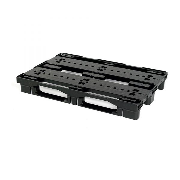 Suneriama perforuota plastikinė paletė 1200x800, 13.3 kg