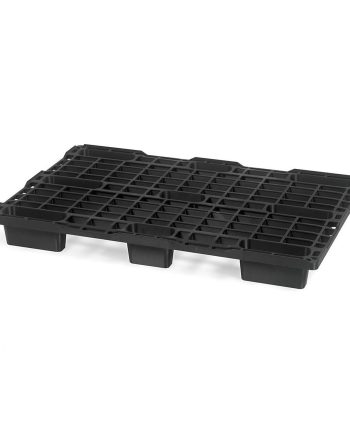 Nestable perforated plastic pallet 1200x800