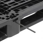 Perforuota plastikinė paletė 1200x1000, 17.5 kg