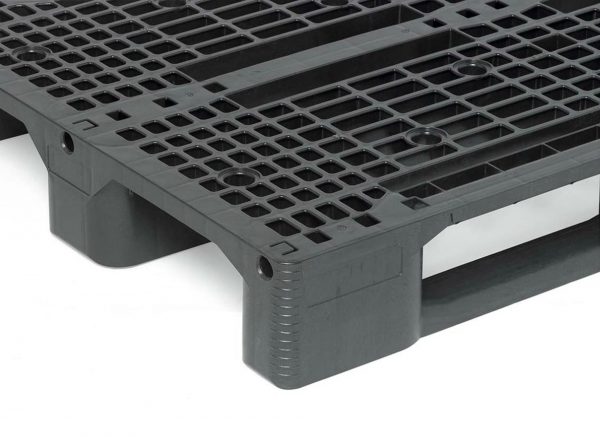 Perforuota plastikinė paletė 1200x800, 14 kg