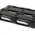 Suneriama perforuota plastikinė paletė 1200x800, 13.3 kg