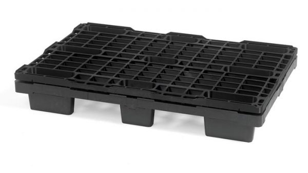 Suneriama perforuota plastikinė paletė 1200x800, 4.7 kg