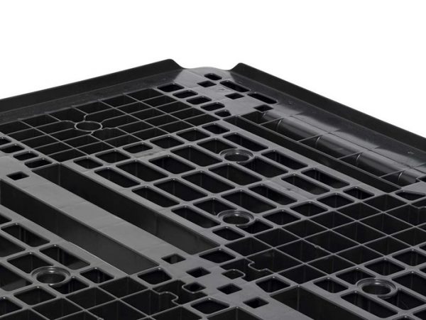 Perforated plastic pallet 1200x1000, 13.5 kg