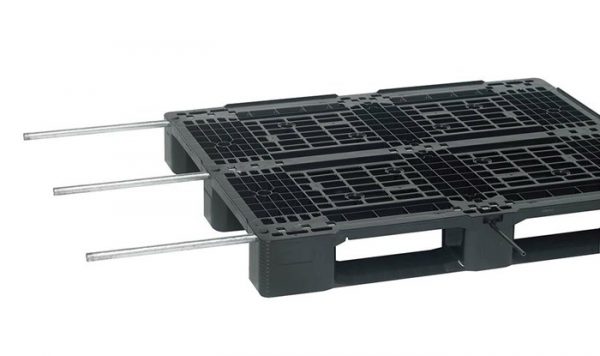 Perforated plastic pallet 1200x1000, 17 kg