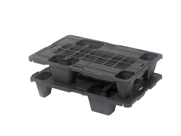 Suneriama perforuota plastikinė paletė 600x400, 1.75 kg
