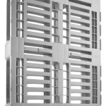 Perforuota plastikinė paletė 1200x800, 18 kg