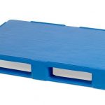 Higieninė plastikinė paletė lygiu paviršiumi 1200x800, 18 kg