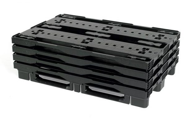 Suneriama perforuota plastikinė paletė 1200x800, 11.3 kg