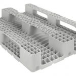 Higieninė plastikinė paletė lygiu paviršiumi 1200x800, 14 kg
