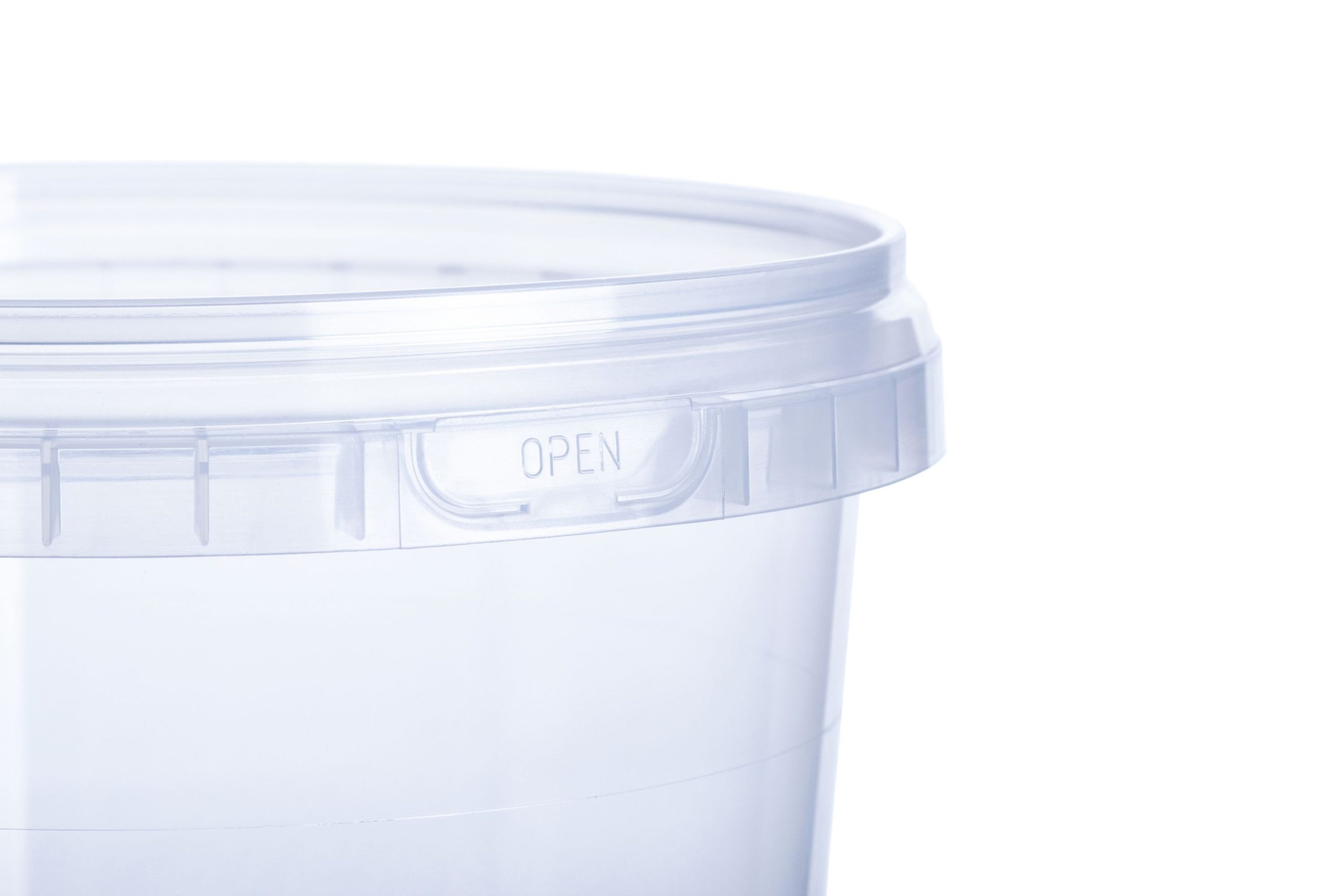Plastic thin-wall bucket 1 l