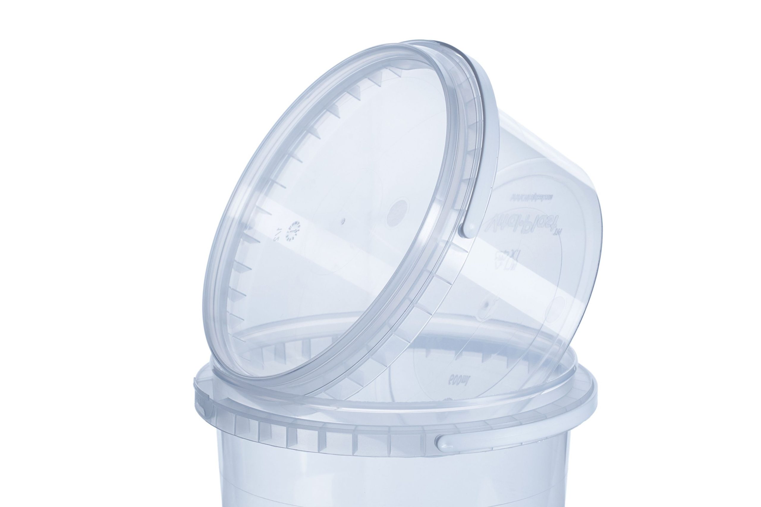 Plastic thin-wall bucket 600 ml