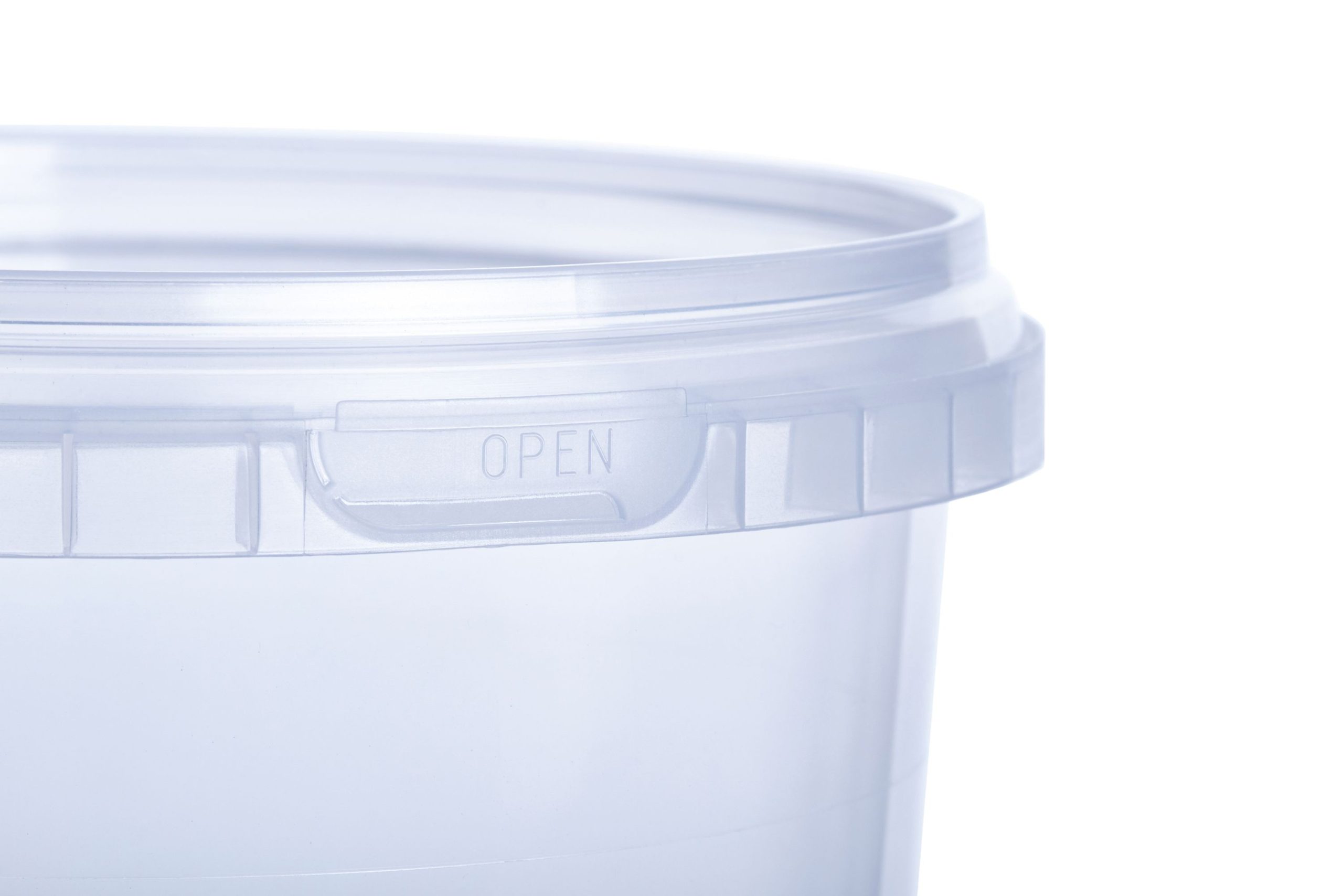 Plastic thin-wall bucket 600 ml