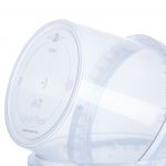 Plastic thin-wall bucket 800 ml
