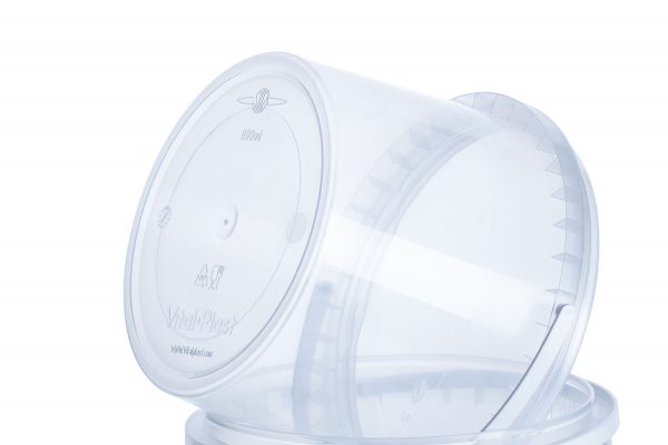 Plastic thin-wall bucket 800 ml