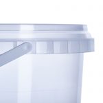 Plastic thin-wall bucket 800 ml