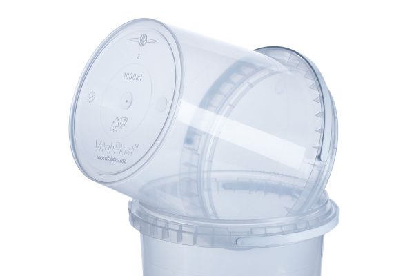 Plastikinis kibirėlis 1 l