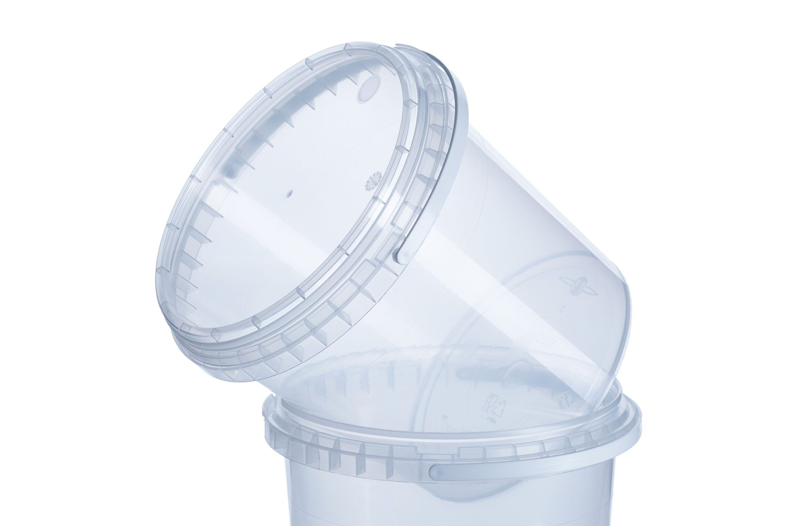 Plastic thin-wall bucket 1 l