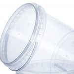 Plastic thin-wall bucket 2.2 L