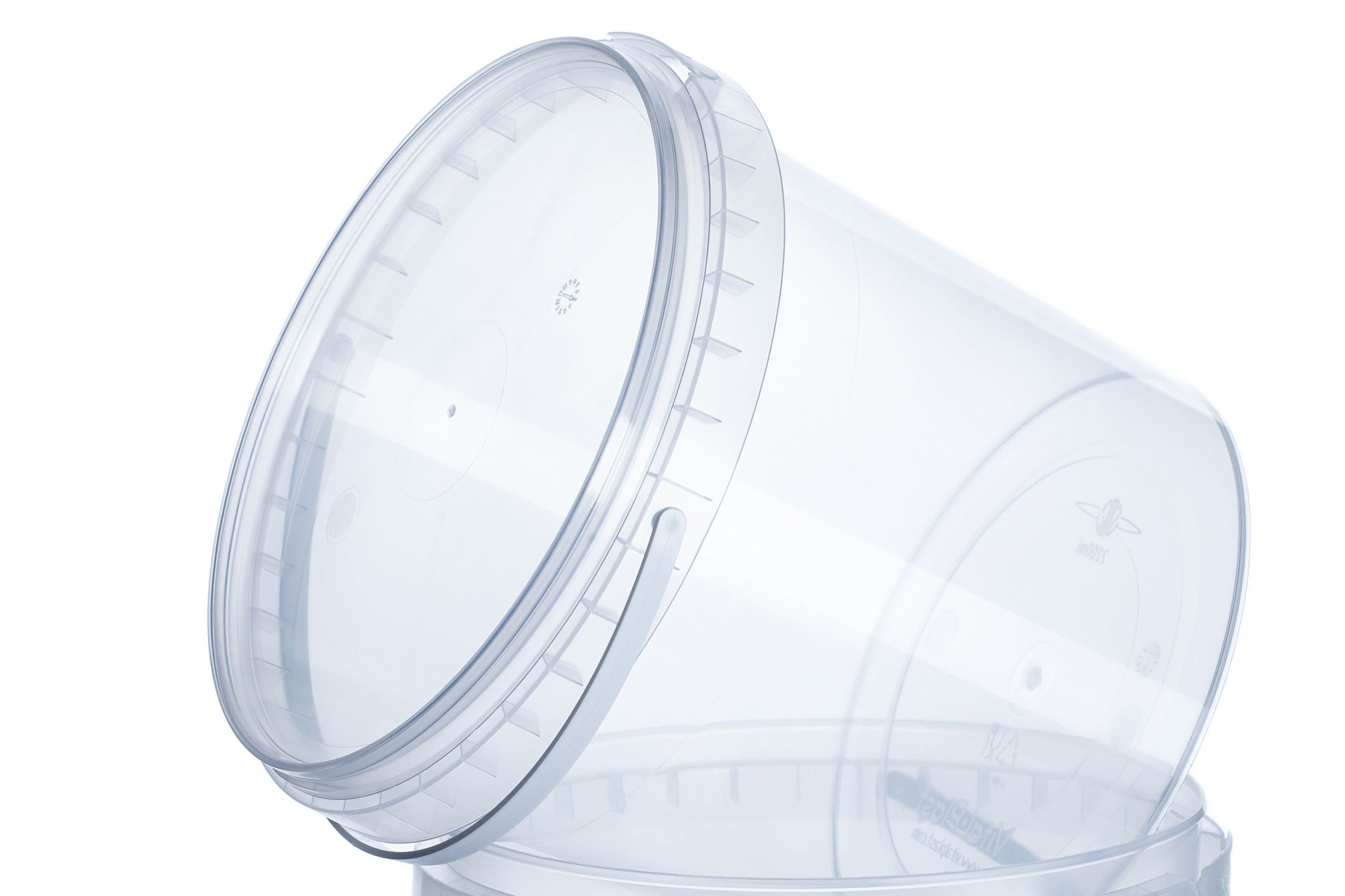 Plastic thin-wall bucket 2.2 L