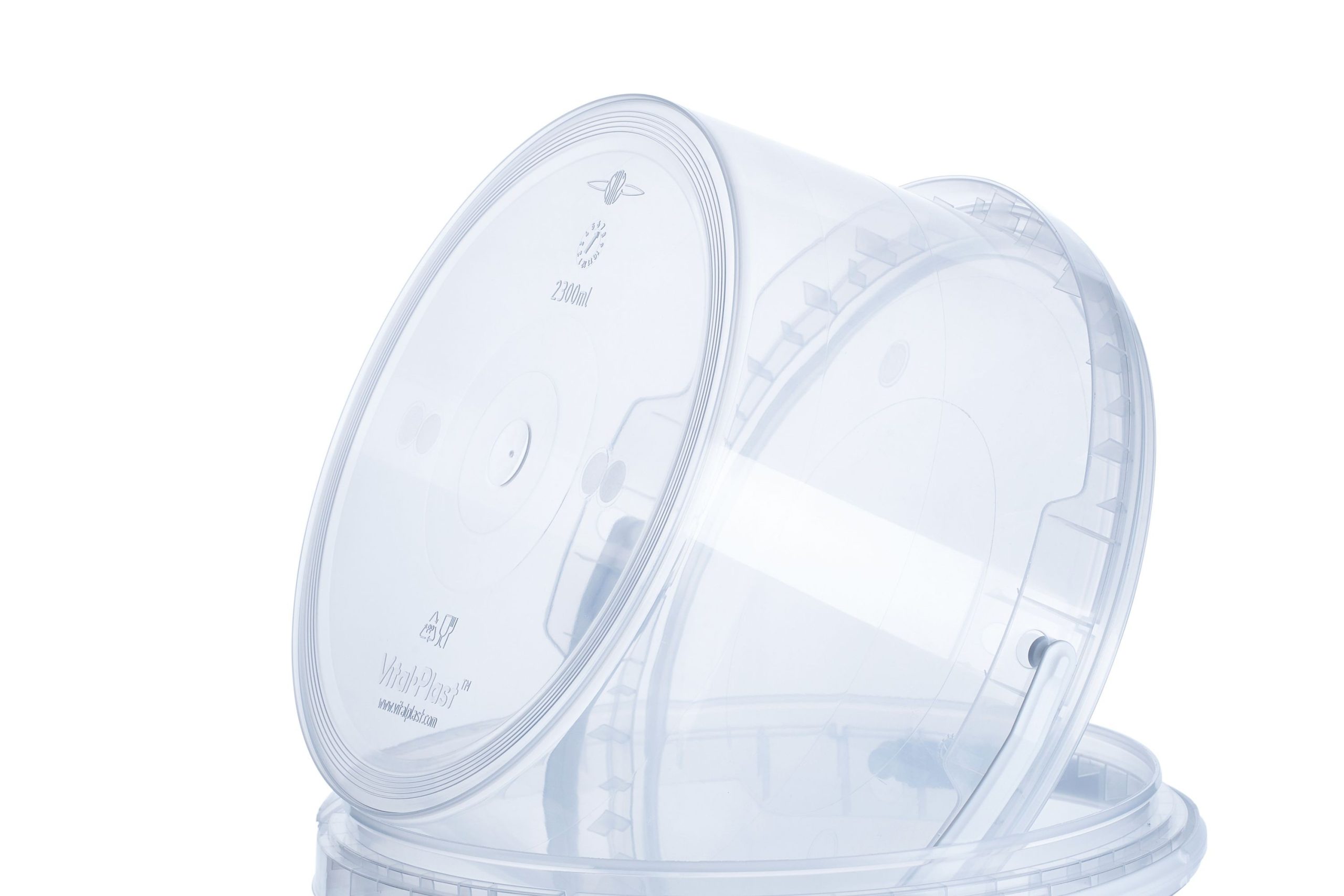 Plastic thin-wall bucket 2.3 L