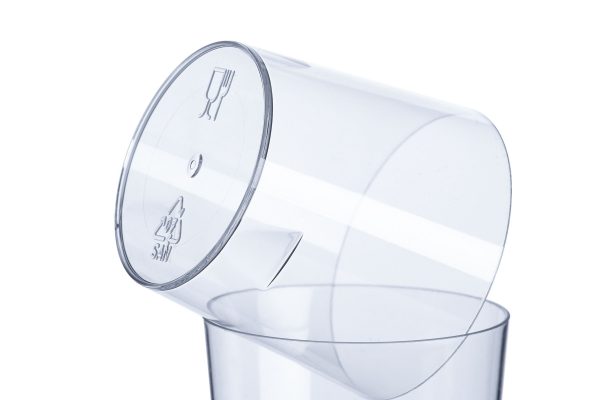 Plastikinė stiklinė 45 ml