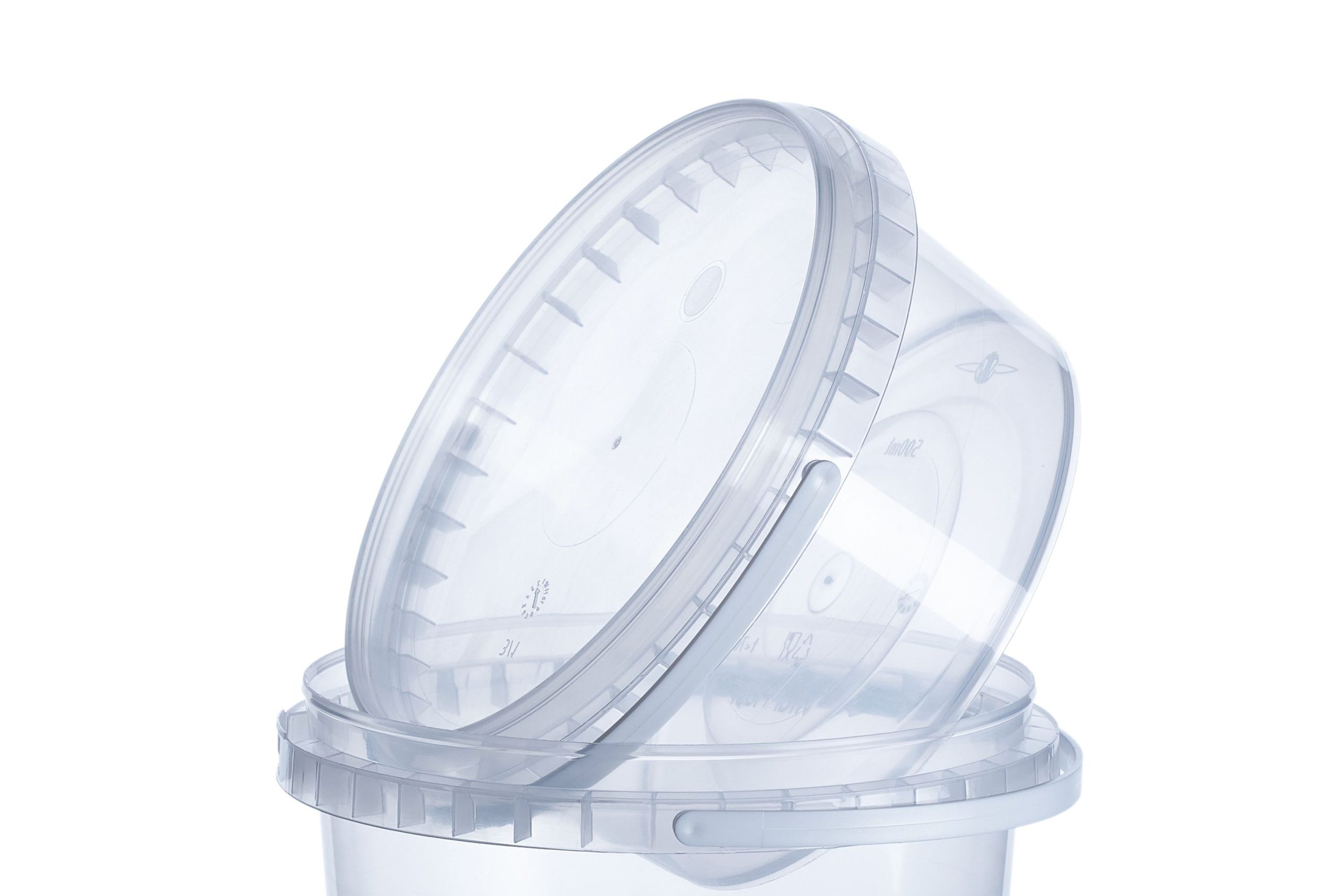 Plastic thin-wall bucket 500 ml