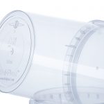Plastic thin-wall bucket 550 ml
