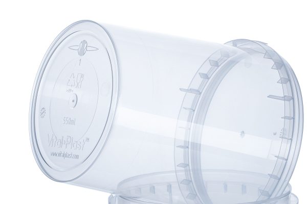 Plastic thin-wall bucket 550 ml