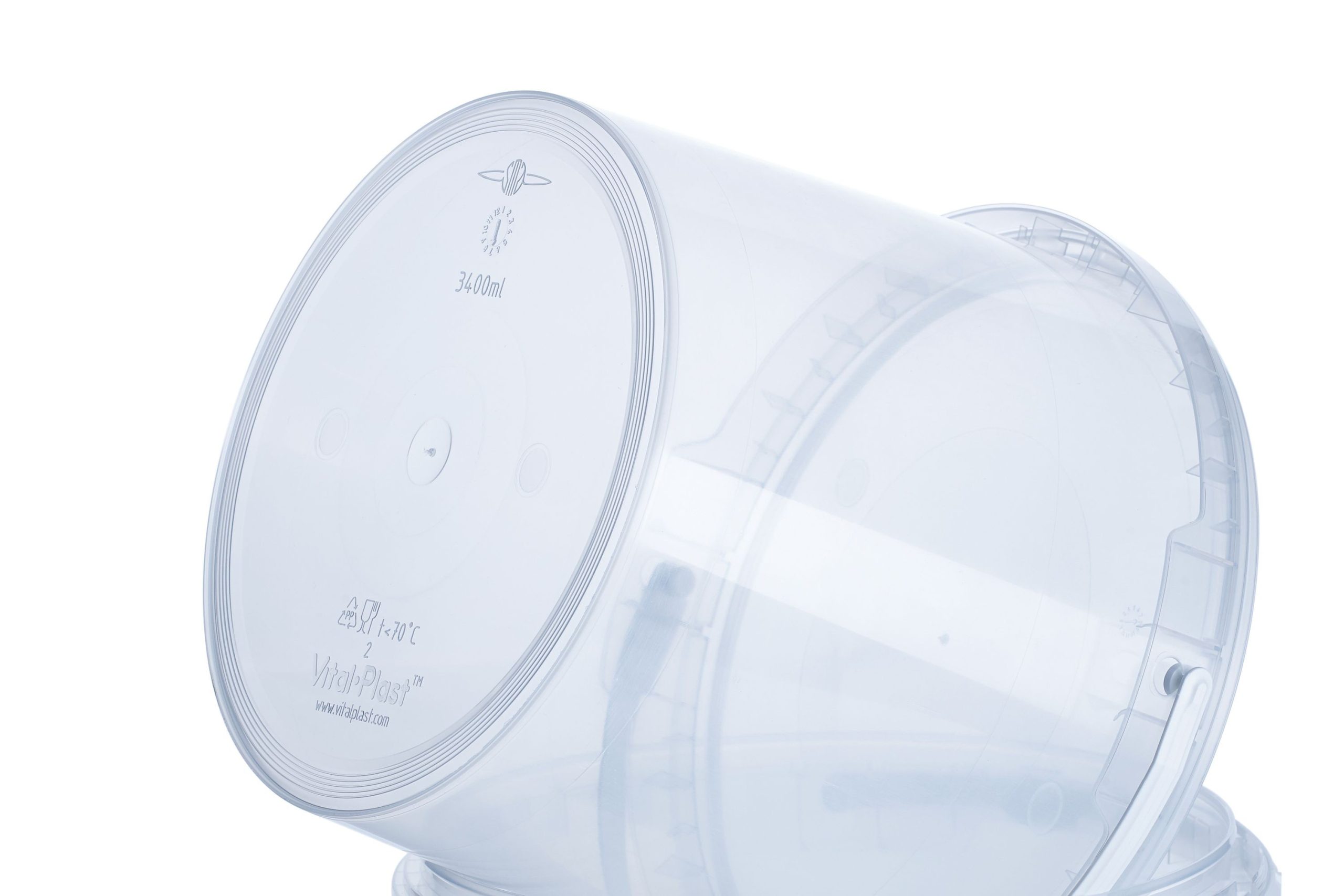 Plastic thin-wall bucket 3.4 L