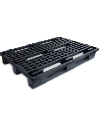 Nestable perforated plastic pallet 1200x800