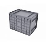 Euro plastikinė dėžė 400x300x275, 25 l