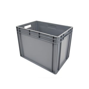 Euro plastikinė dėžė 600x400x400, 76 l