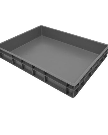 Euro plastikinė dėžė 800x600x120, 45 l
