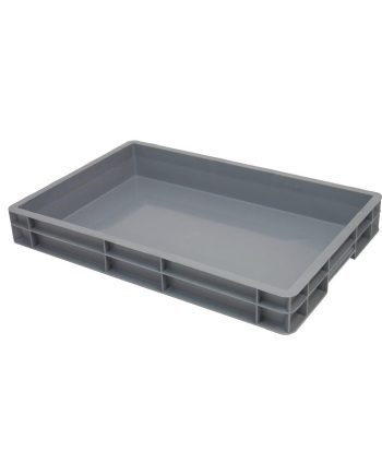 Euro plastikinė dėžė 600x400x80, 15 l