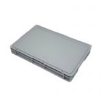 Euro plastikinė dėžė 600x400x80, 15 l
