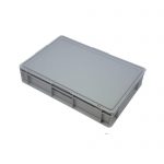 Euro plastikinė dėžė 600x400x120, 20 l