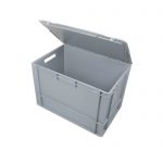 Euro plastikinė dėžė 600x400x400, 76 l