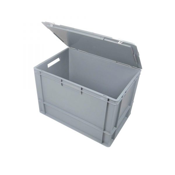 Euro plastikinė dėžė 600x400x400, 76 l