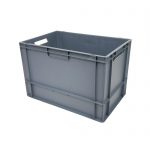 Euro plastikinė dėžė 600x400x400, 76 l
