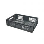 Perforuota Euro plastikinė dėžė 600x400x150, 27 l