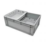 Euro plastikinė dėžė 597x398x222, 42 l
